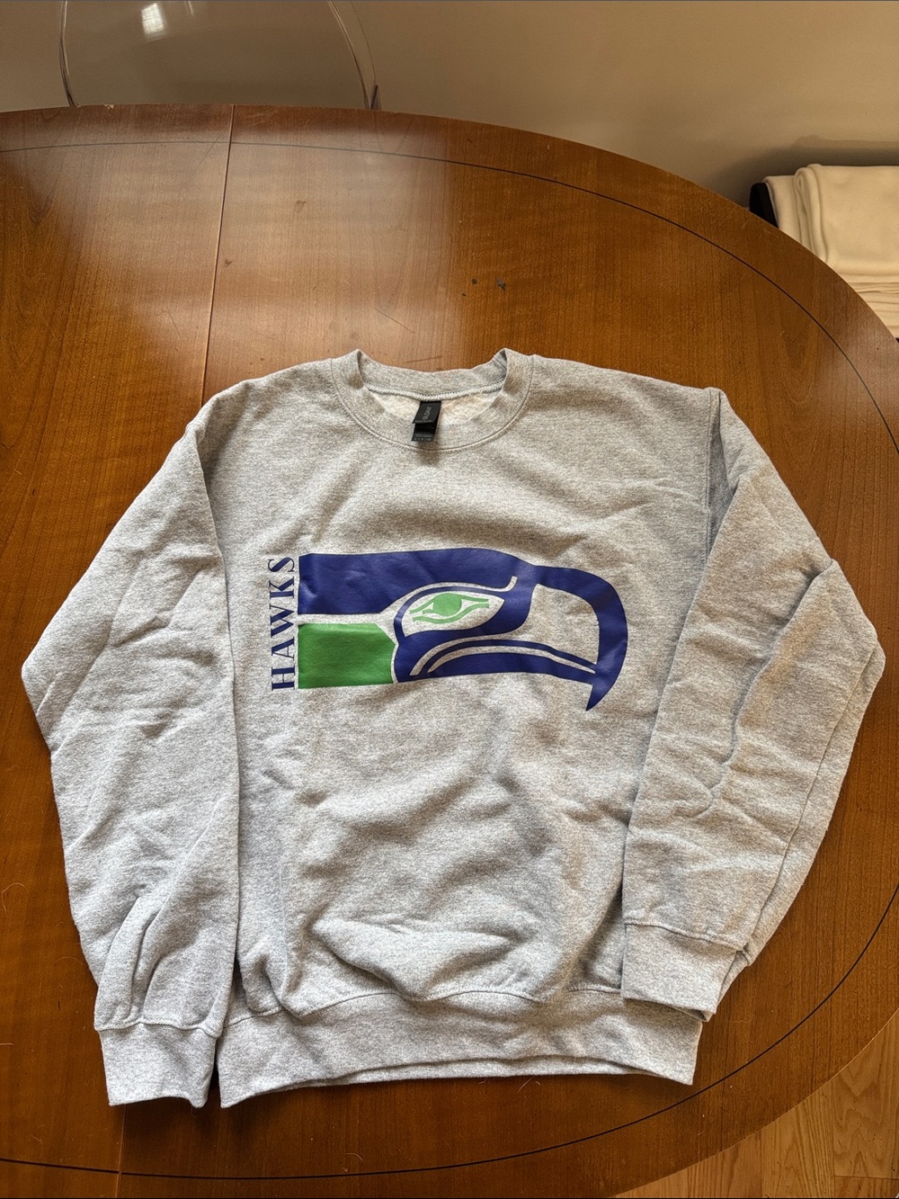 Hawks Graphic Short Sleeve Tee - Heather Gray